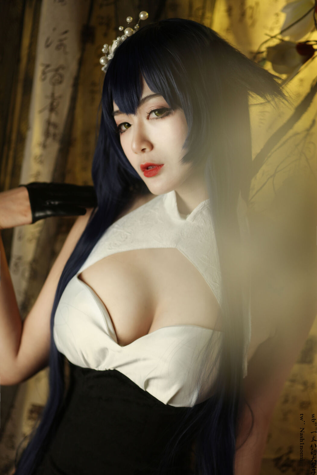 [Net Red COSER Photo] One meter eight pears - Agwi