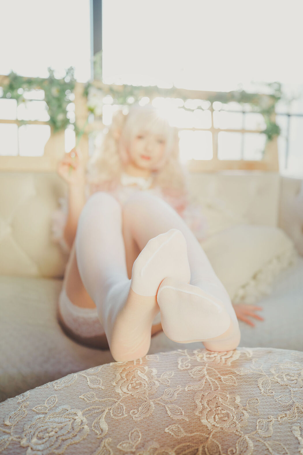 [Internet celebrity COSER photo] Lolita goddess board Mafuyu's softness らかい forever