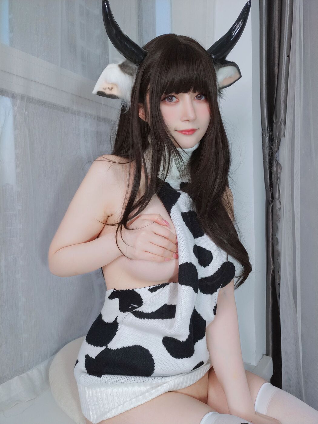 [Welfare COS] Miss Coser Baiyin - Cute Cows