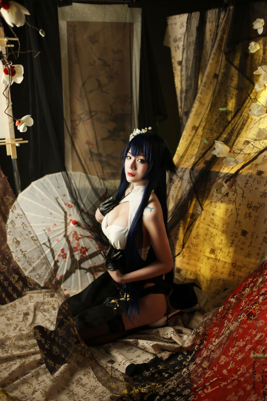 [Net Red COSER Photo] One meter eight pears - Agwi