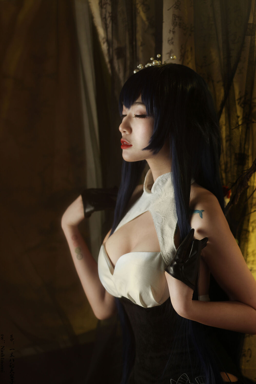 [Net Red COSER Photo] One meter eight pears - Agwi
