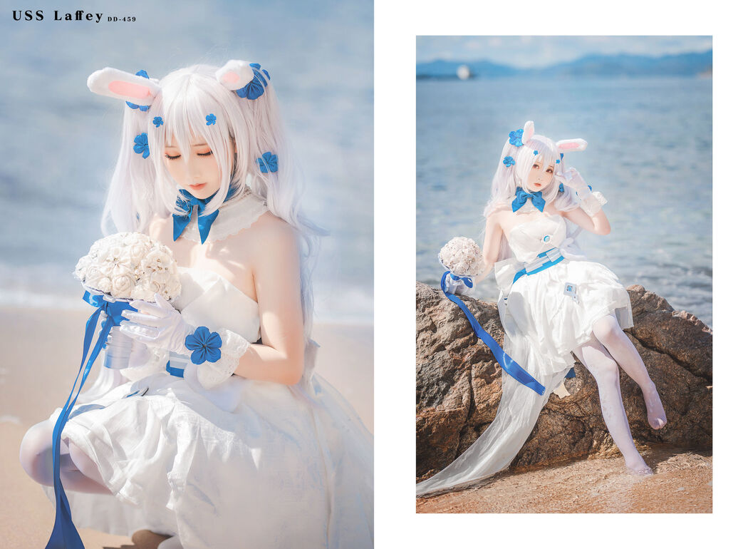 [Net Red COSER] Cute and popular Coser Noodle Fairy - Lafite Wedding Dress