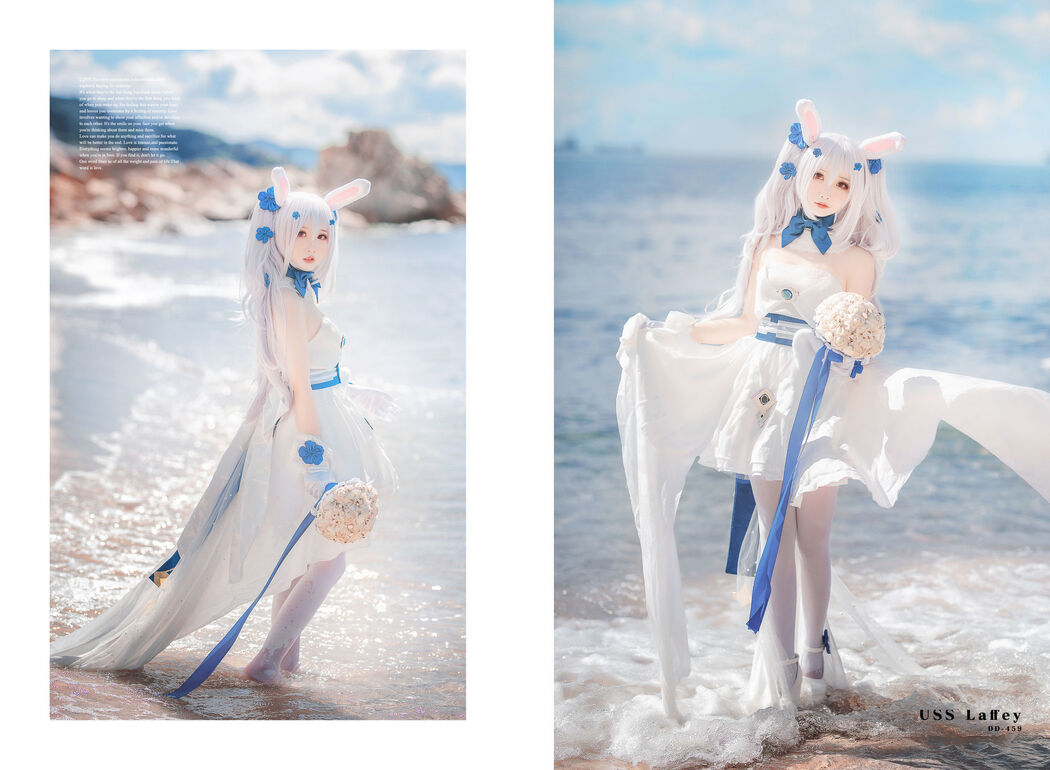 [Net Red COSER] Cute and popular Coser Noodle Fairy - Lafite Wedding Dress