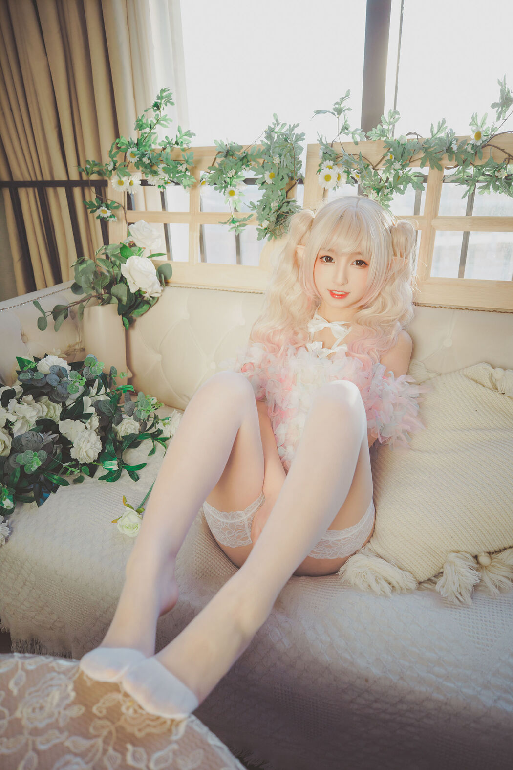 [Internet celebrity COSER photo] Lolita goddess board Mafuyu's softness らかい forever