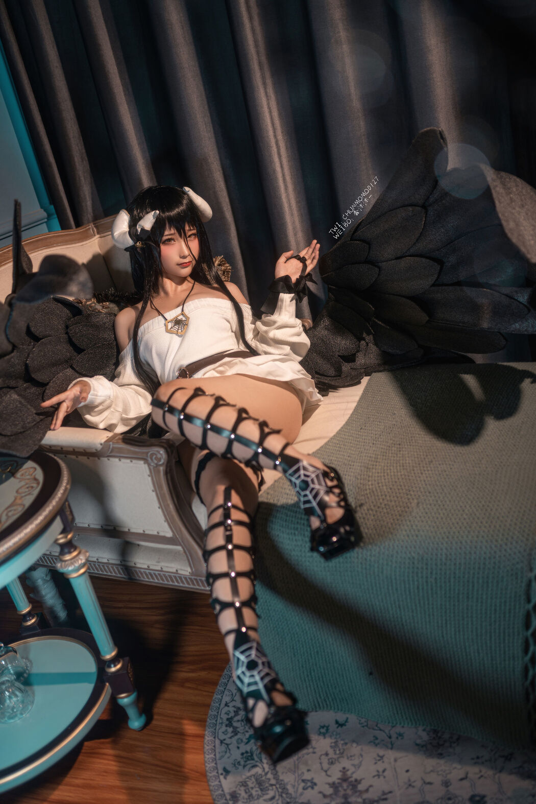 [Net Red COSER] Anime Blogger Stupid Momo - Albedo Sweater