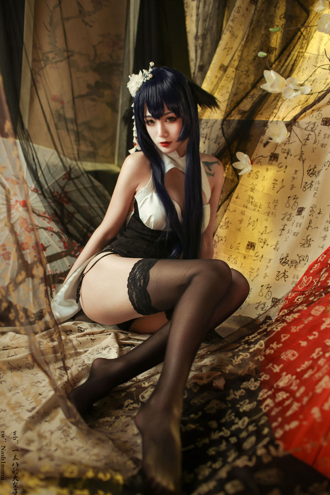 [Net Red COSER Photo] One meter eight pears - Agwi