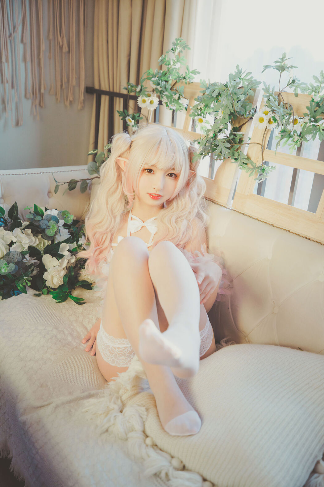 [Internet celebrity COSER photo] Lolita goddess board Mafuyu's softness らかい forever