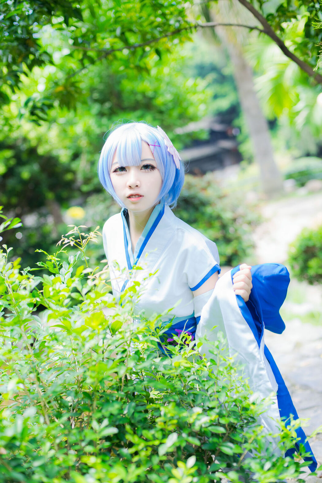 [Cosplay Photo] Popular Coser Nizo Nisa - Rem Childhood