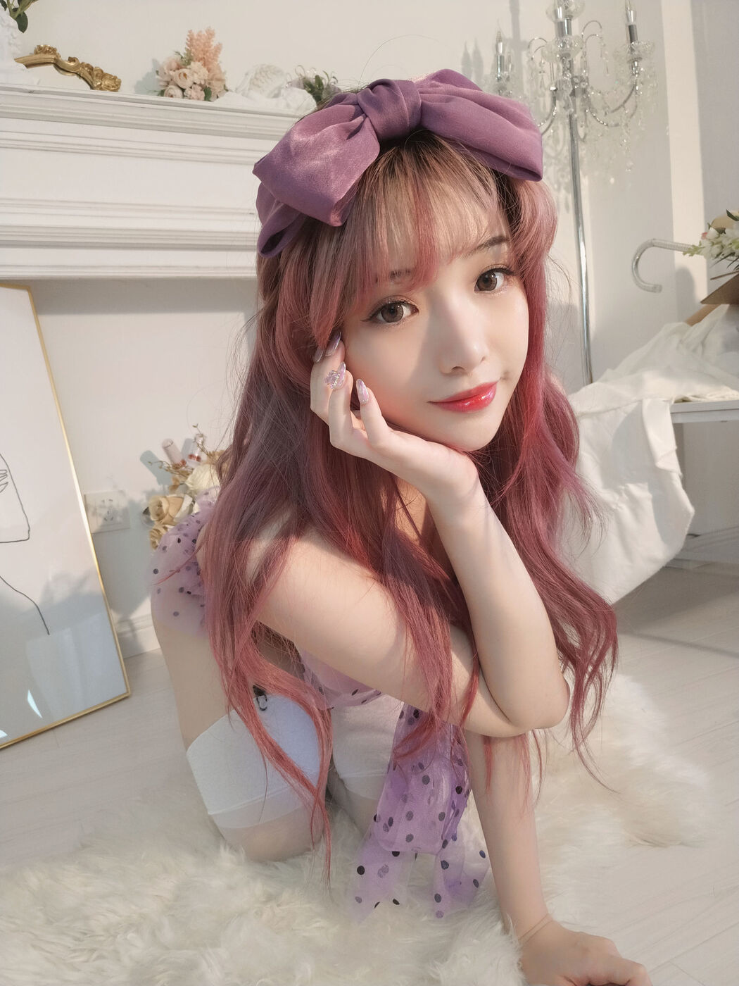[Net Red COSER] Anime Blogger Wenmei - Purple Butterfly