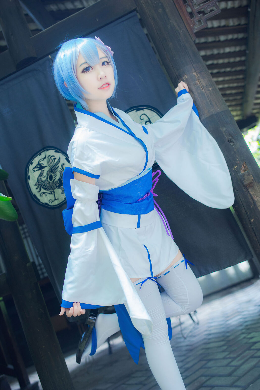 [Cosplay Photo] Popular Coser Nizo Nisa - Rem Childhood