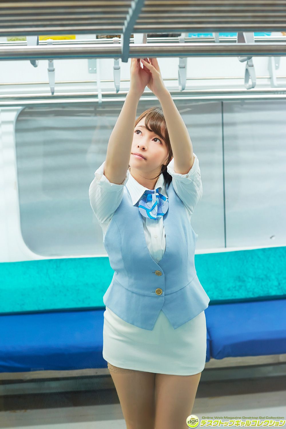 Miharu Kanda << 92cm transparent fair-skinned H cup gravure >> [DGC] NO.1334