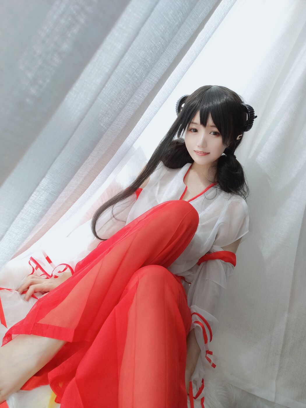 [Net Red COSER] Anime blogger Chiyo Kokura w - Miko