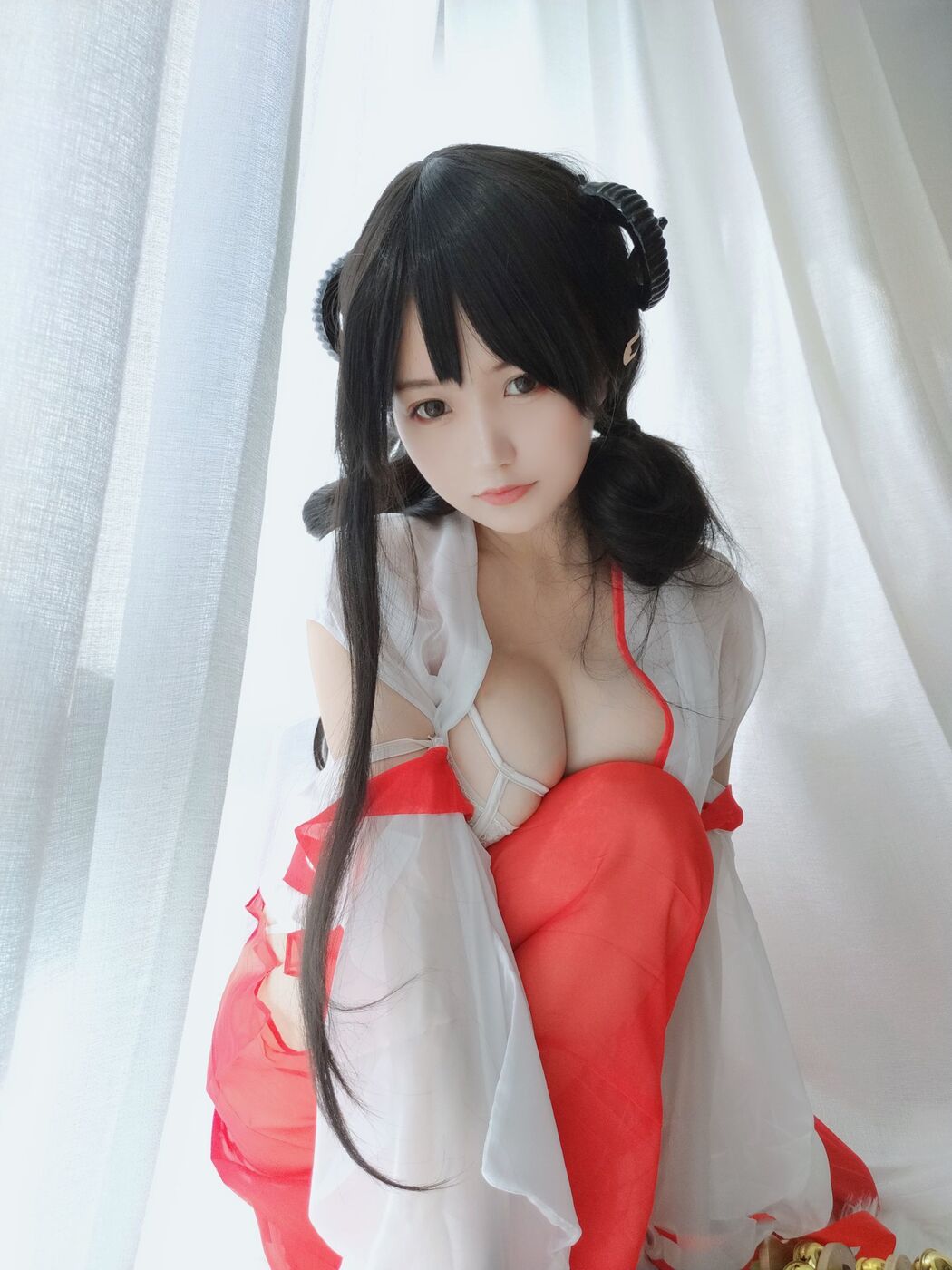 [Net Red COSER] Anime blogger Chiyo Kokura w - Miko