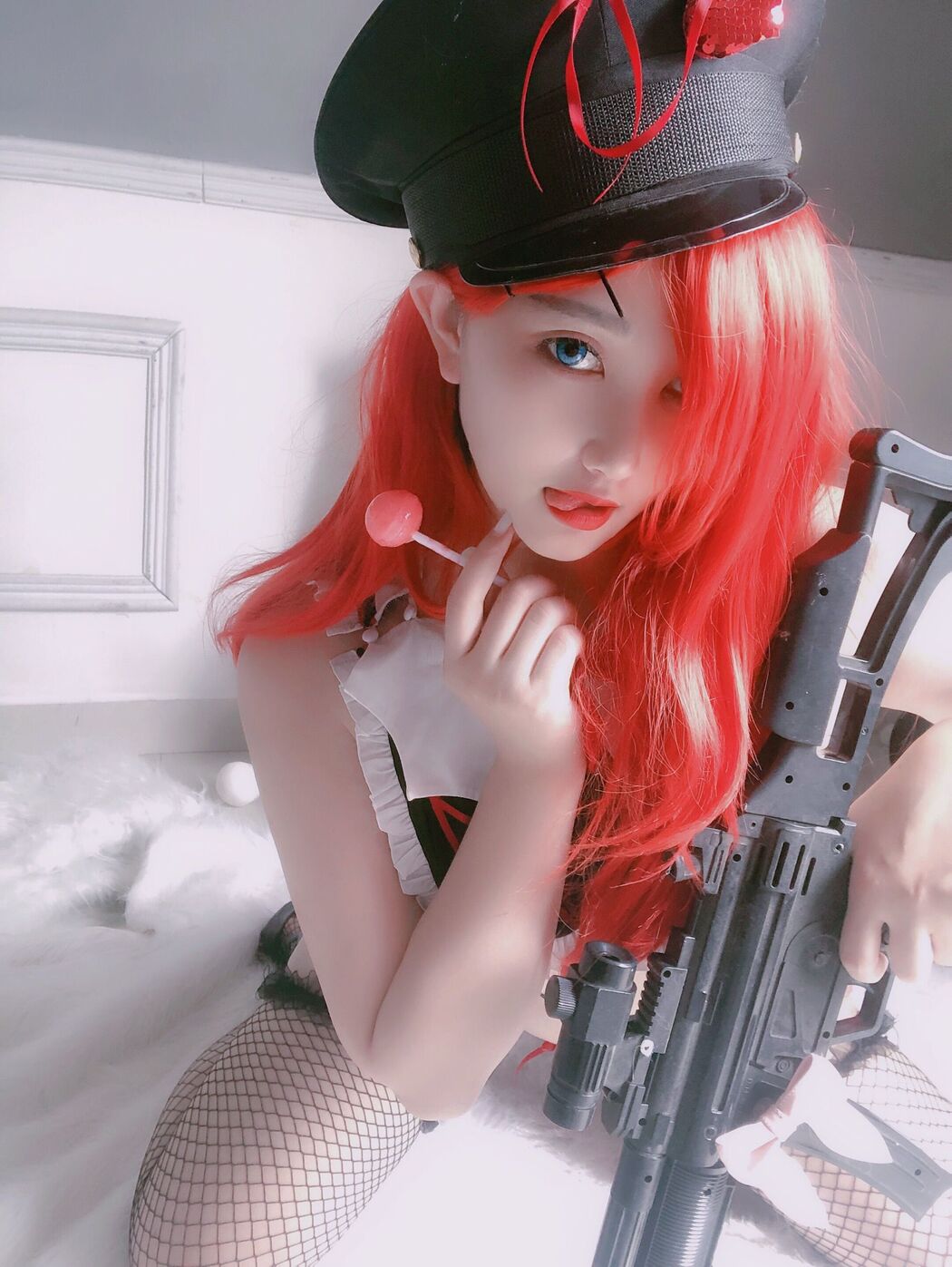 [Net Red COSER Photo] Anime blogger orange orange yo - red hair