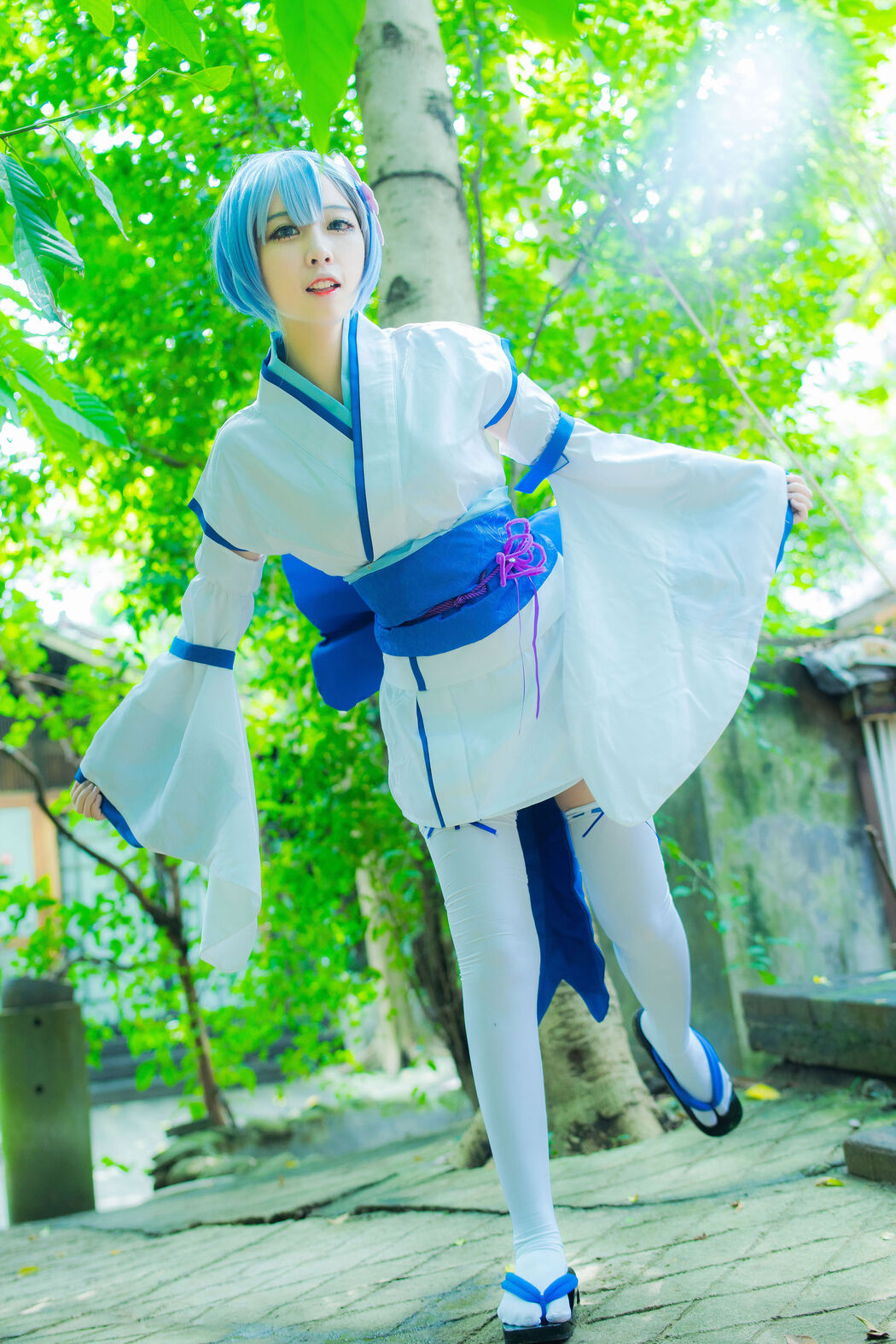 [Cosplay Photo] Popular Coser Nizo Nisa - Rem Childhood