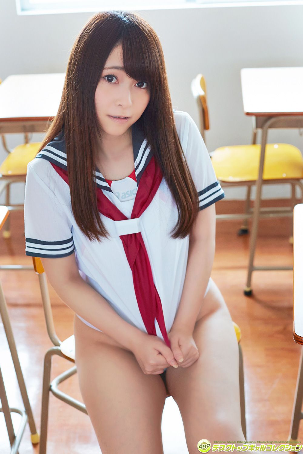 Miharu Kanda << 92cm transparent fair-skinned H cup gravure >> [DGC] NO.1334