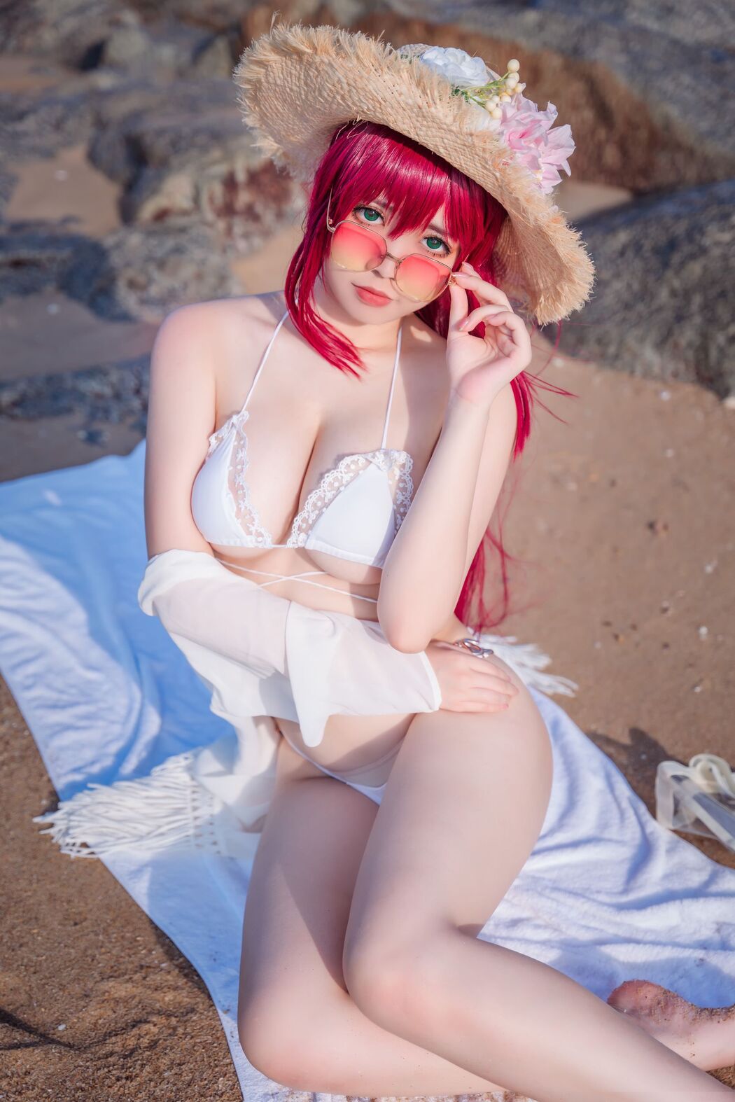 [Net Red COSER Photo] Ah Riri_Ganlory-Xukufu Swimsuit