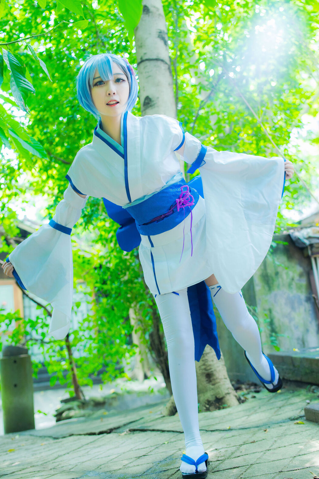 [Cosplay Photo] Popular Coser Nizo Nisa - Rem Childhood