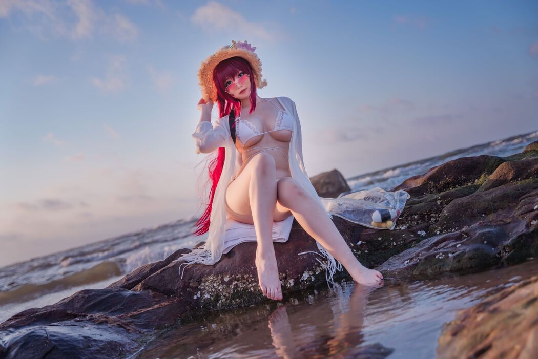 [Net Red COSER Photo] Ah Riri_Ganlory-Xukufu Swimsuit