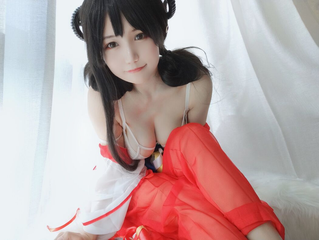 [Net Red COSER] Anime blogger Chiyo Kokura w - Miko