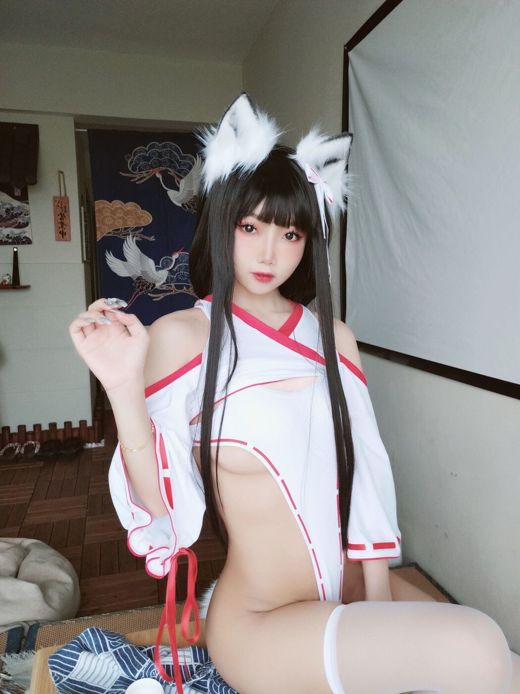 [Net Red COSER] Bai Nen Beautiful Girl Ghost Animal Yao - Fox Ear Witch