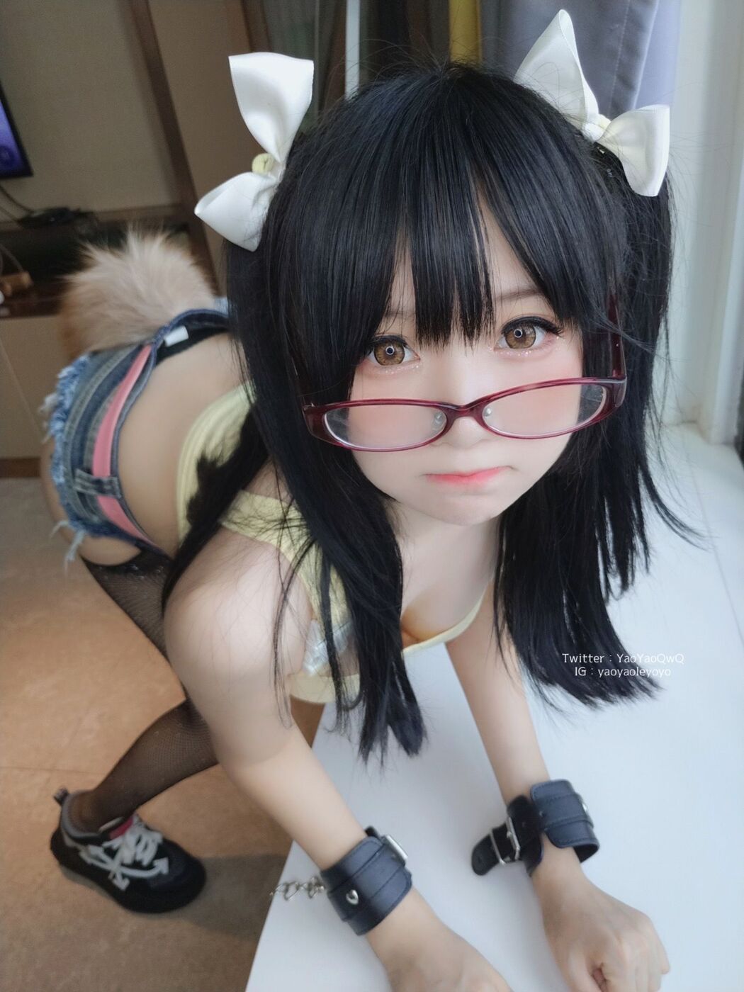 [Internet celebrity COSER photo] Cute girl Coser shakes her music yoyo fantia