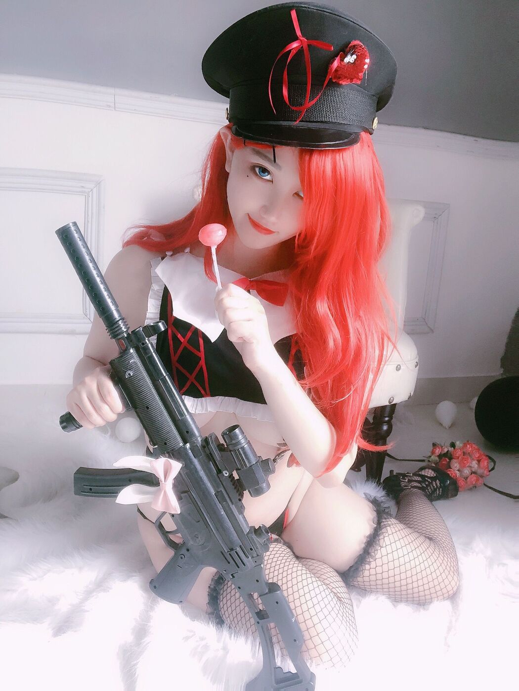 [Net Red COSER Photo] Anime blogger orange orange yo - red hair