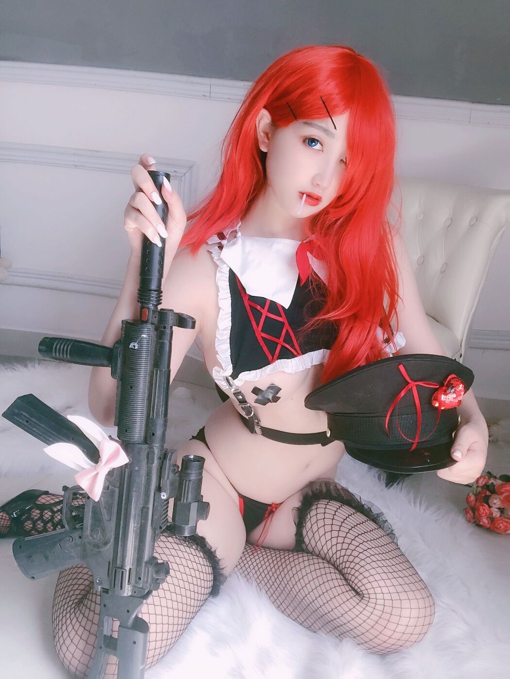 [Net Red COSER Photo] Anime blogger orange orange yo - red hair