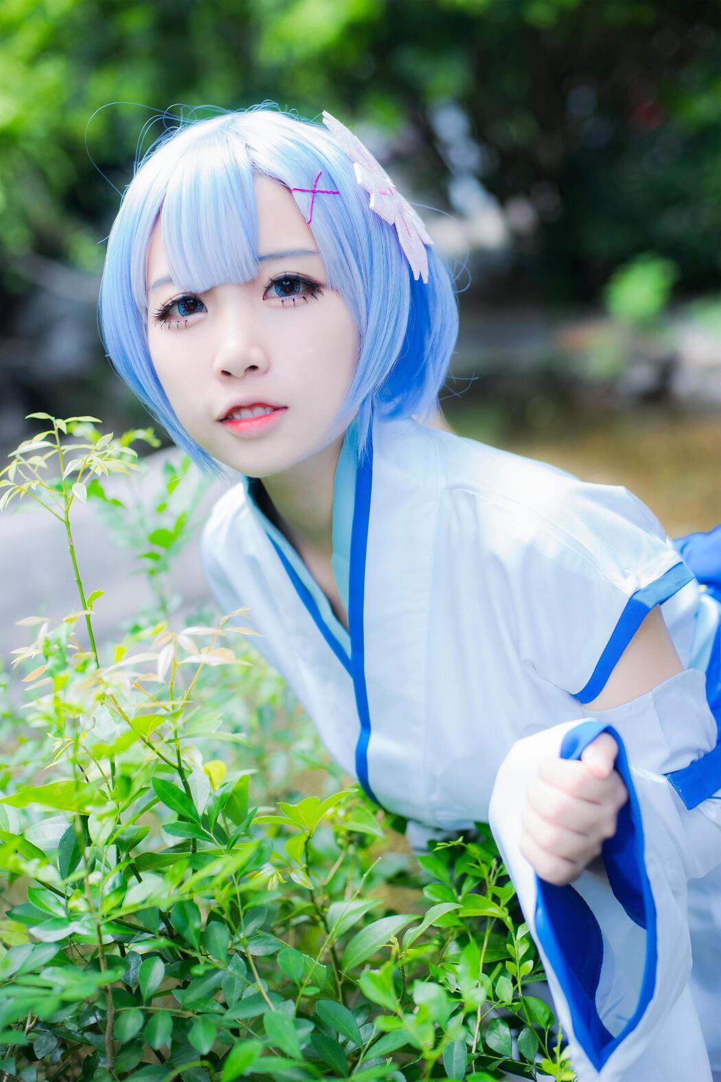 [Cosplay Photo] Popular Coser Nizo Nisa - Rem Childhood