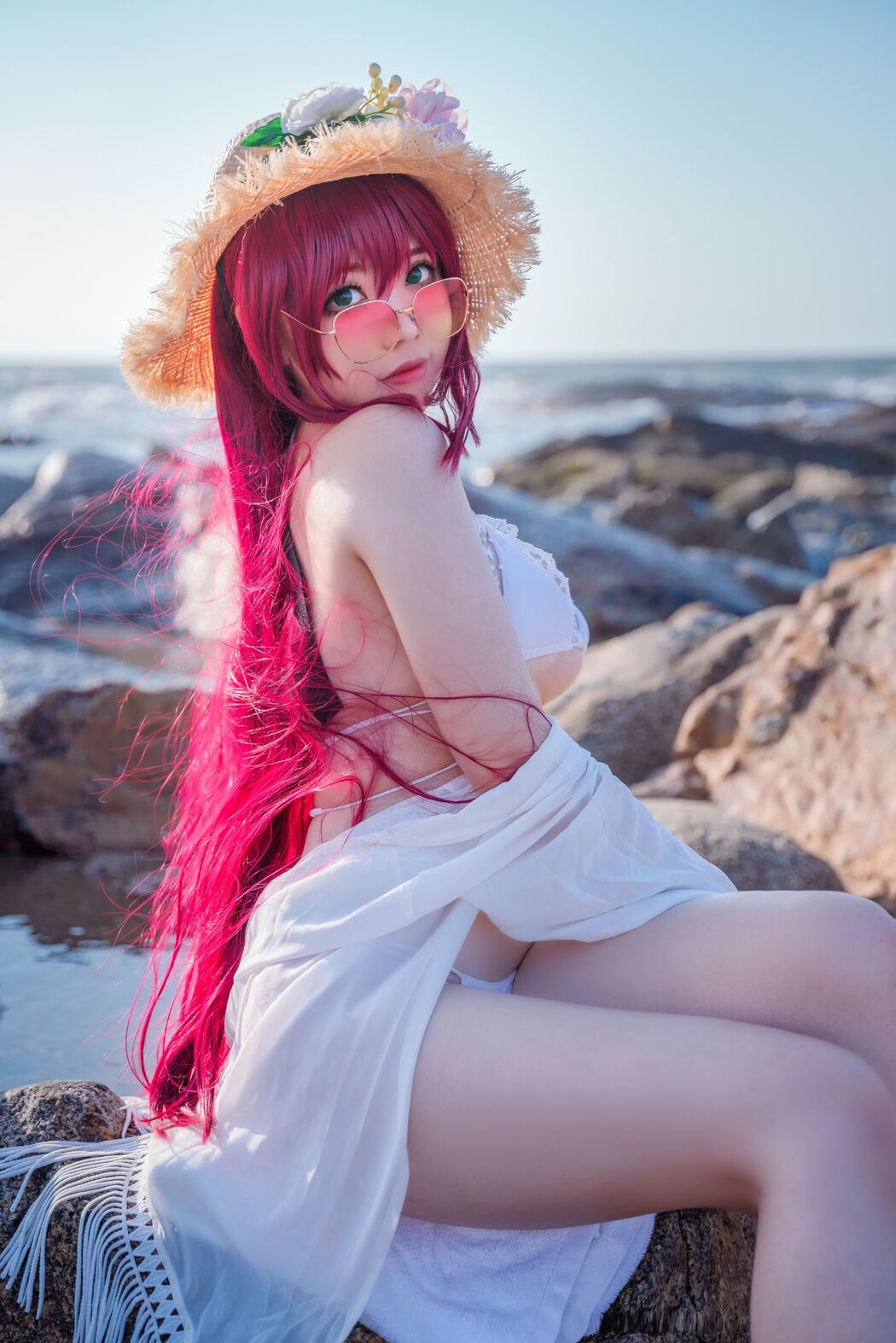 [Net Red COSER Photo] Ah Riri_Ganlory-Xukufu Swimsuit