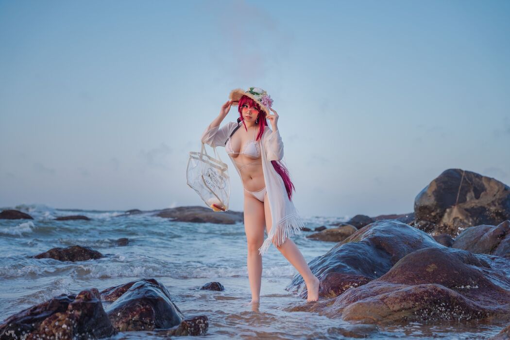 [Net Red COSER Photo] Ah Riri_Ganlory-Xukufu Swimsuit