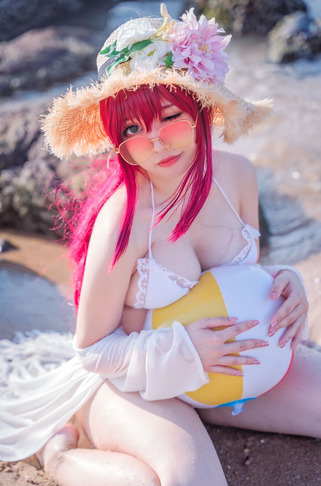 [Net Red COSER Photo] Ah Riri_Ganlory-Xukufu Swimsuit