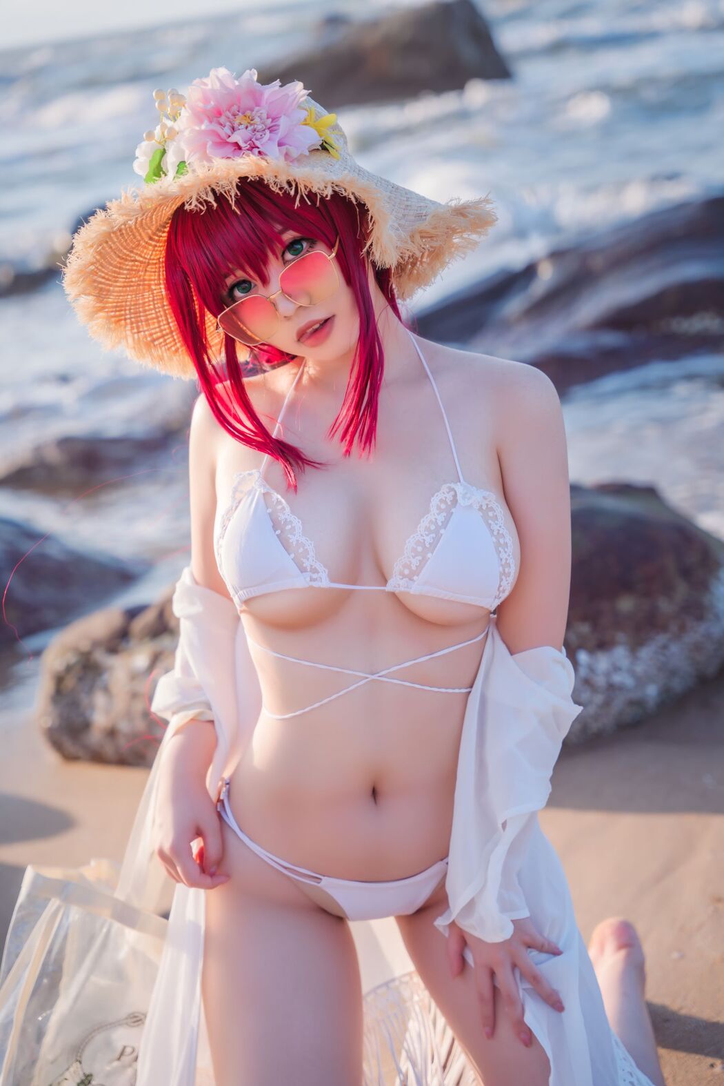 [Net Red COSER Photo] Ah Riri_Ganlory-Xukufu Swimsuit