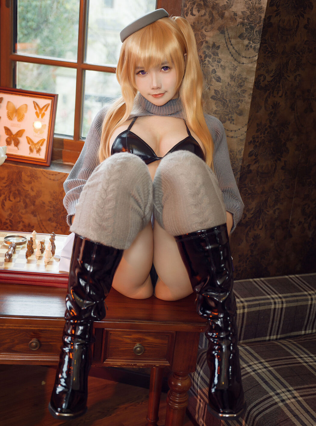[Net Red COSER Photo] Twisted Twist Sauce - Head of Cold Air
