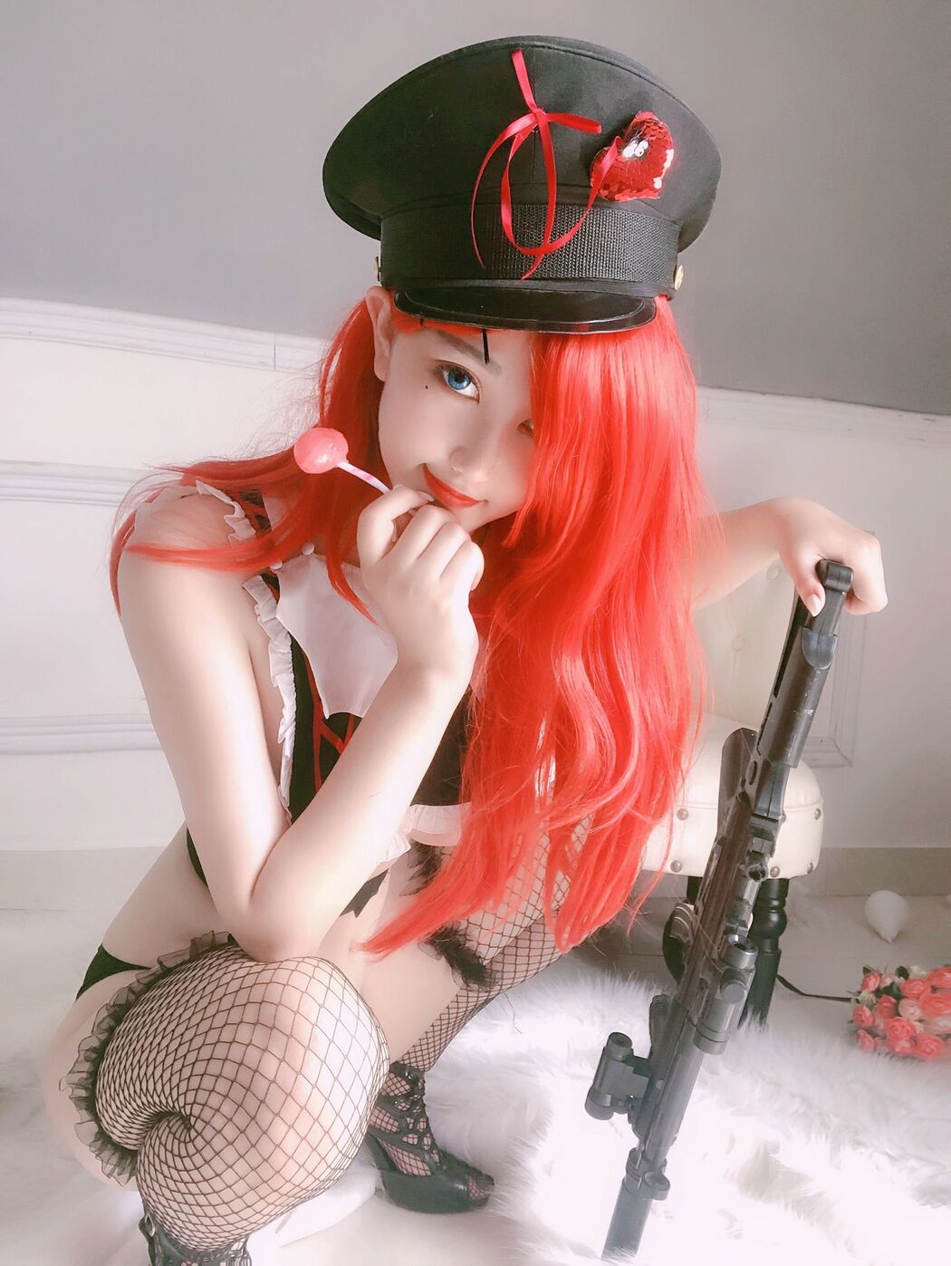 [Net Red COSER Photo] Anime blogger orange orange yo - red hair