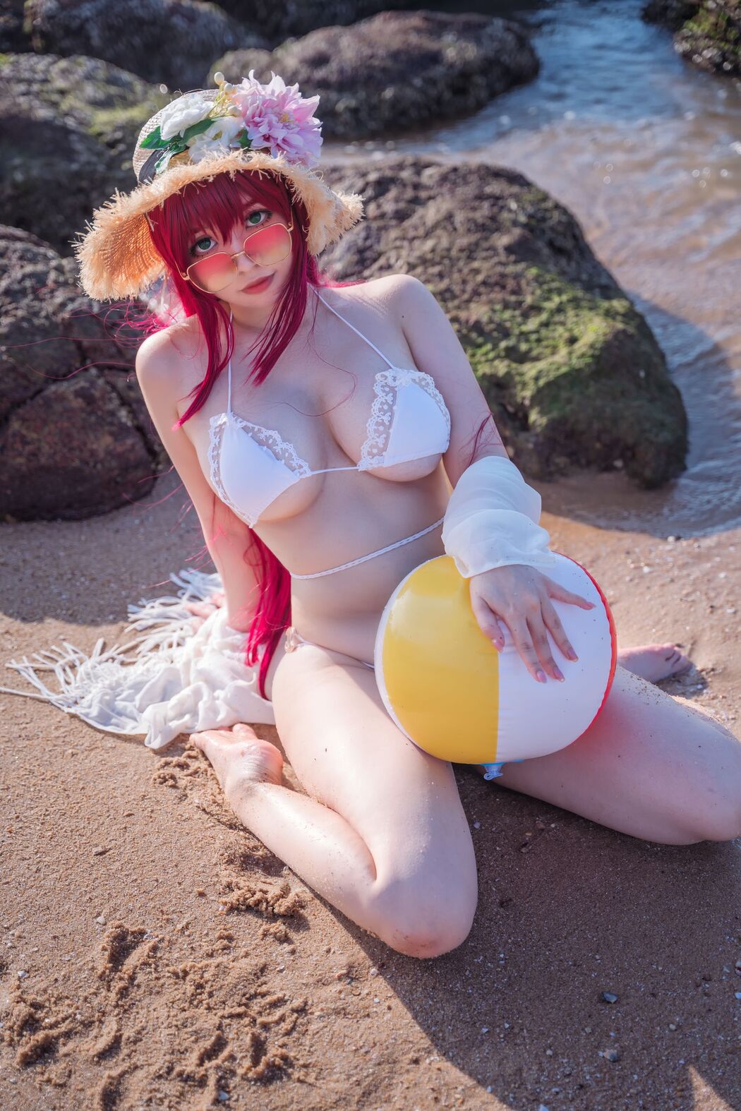 [Net Red COSER Photo] Ah Riri_Ganlory-Xukufu Swimsuit