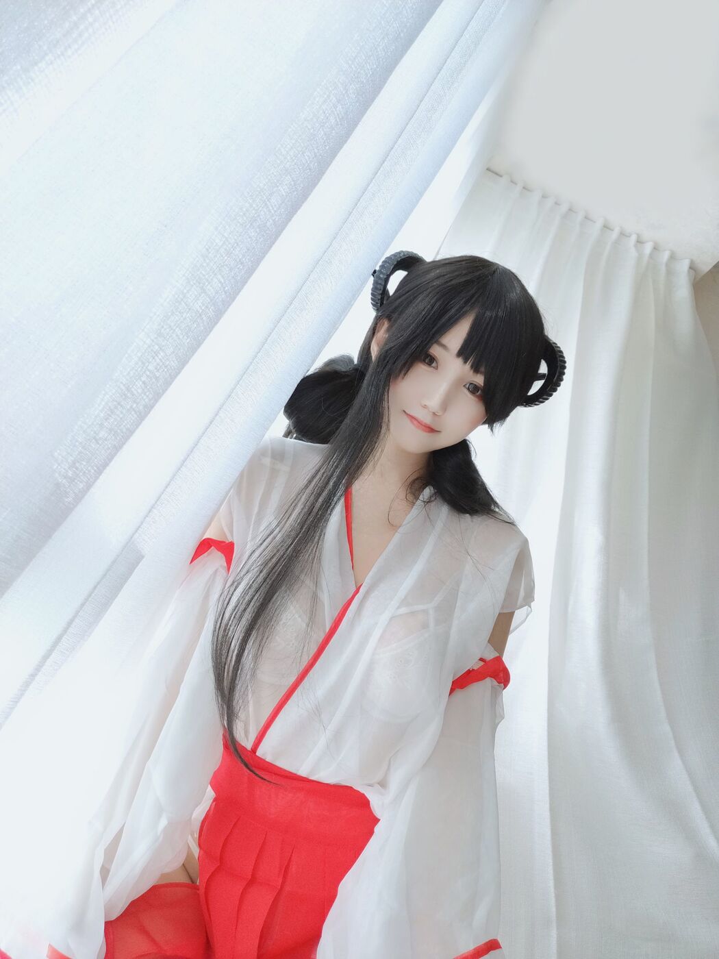 [Net Red COSER] Anime blogger Chiyo Kokura w - Miko