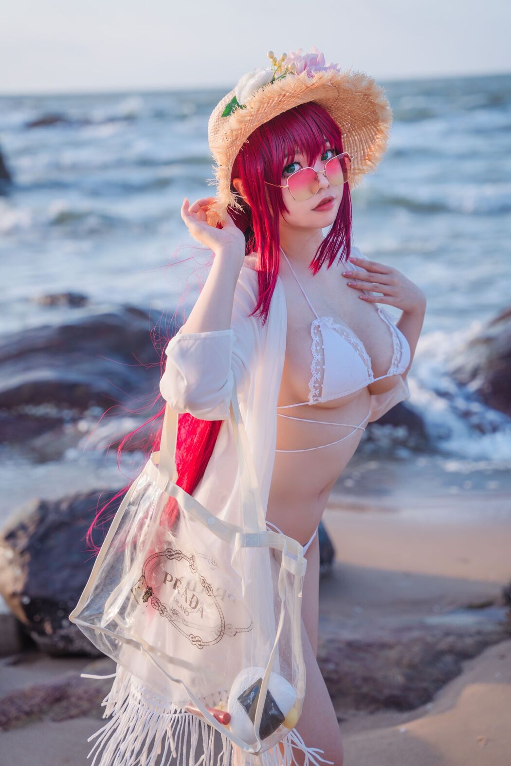 [Net Red COSER Photo] Ah Riri_Ganlory-Xukufu Swimsuit