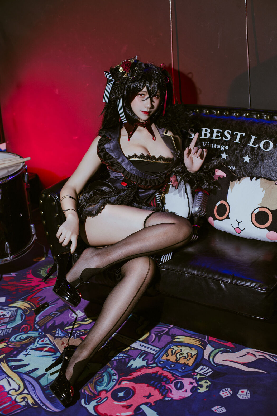 [Net Red COSER] Anime blogger Jiuqu Jean - Dafeng song clothes