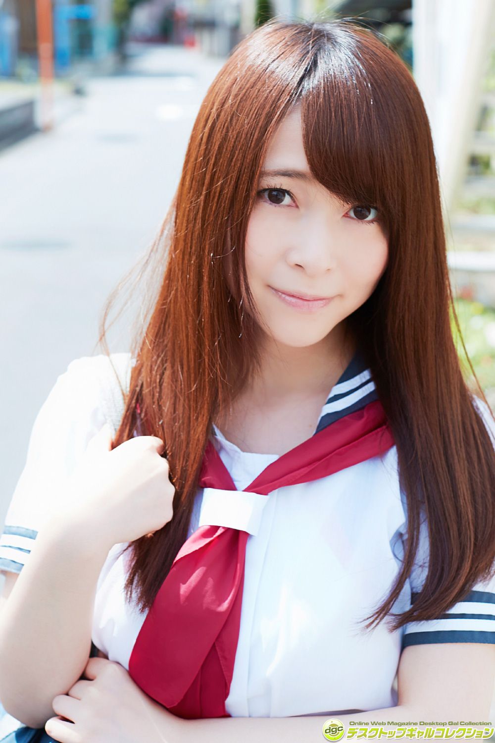 Miharu Kanda << 92cm transparent fair-skinned H cup gravure >> [DGC] NO.1334