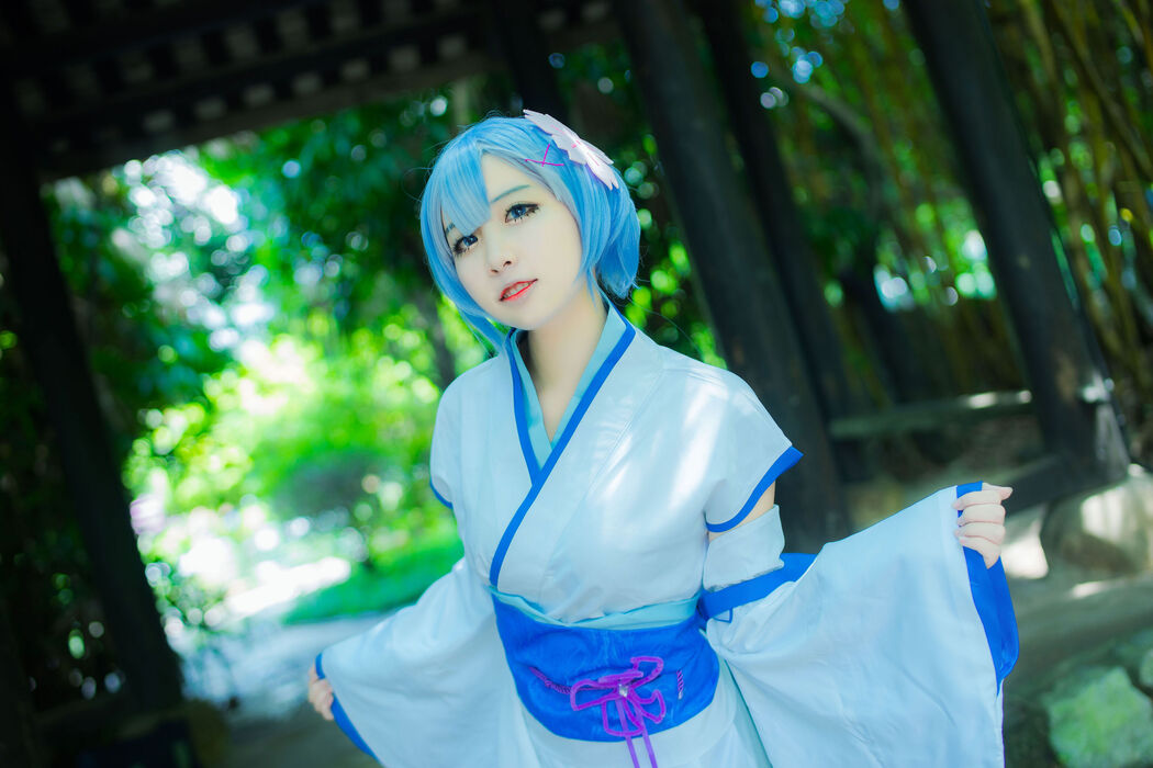 [Cosplay Photo] Popular Coser Nizo Nisa - Rem Childhood