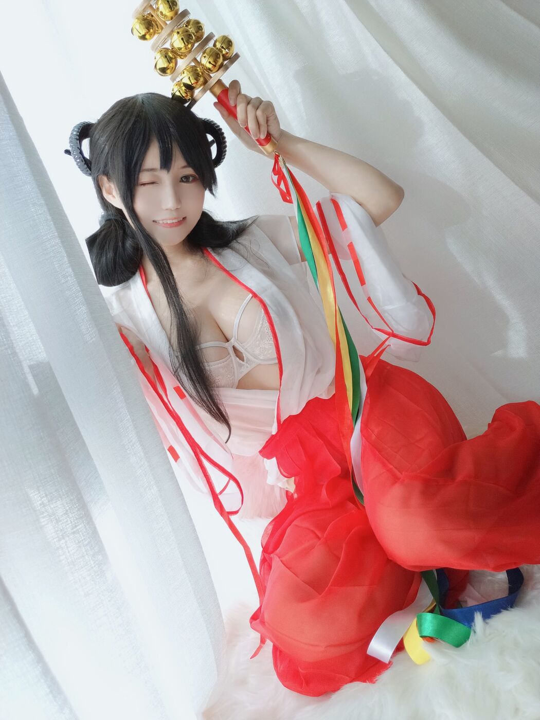 [Net Red COSER] Anime blogger Chiyo Kokura w - Miko