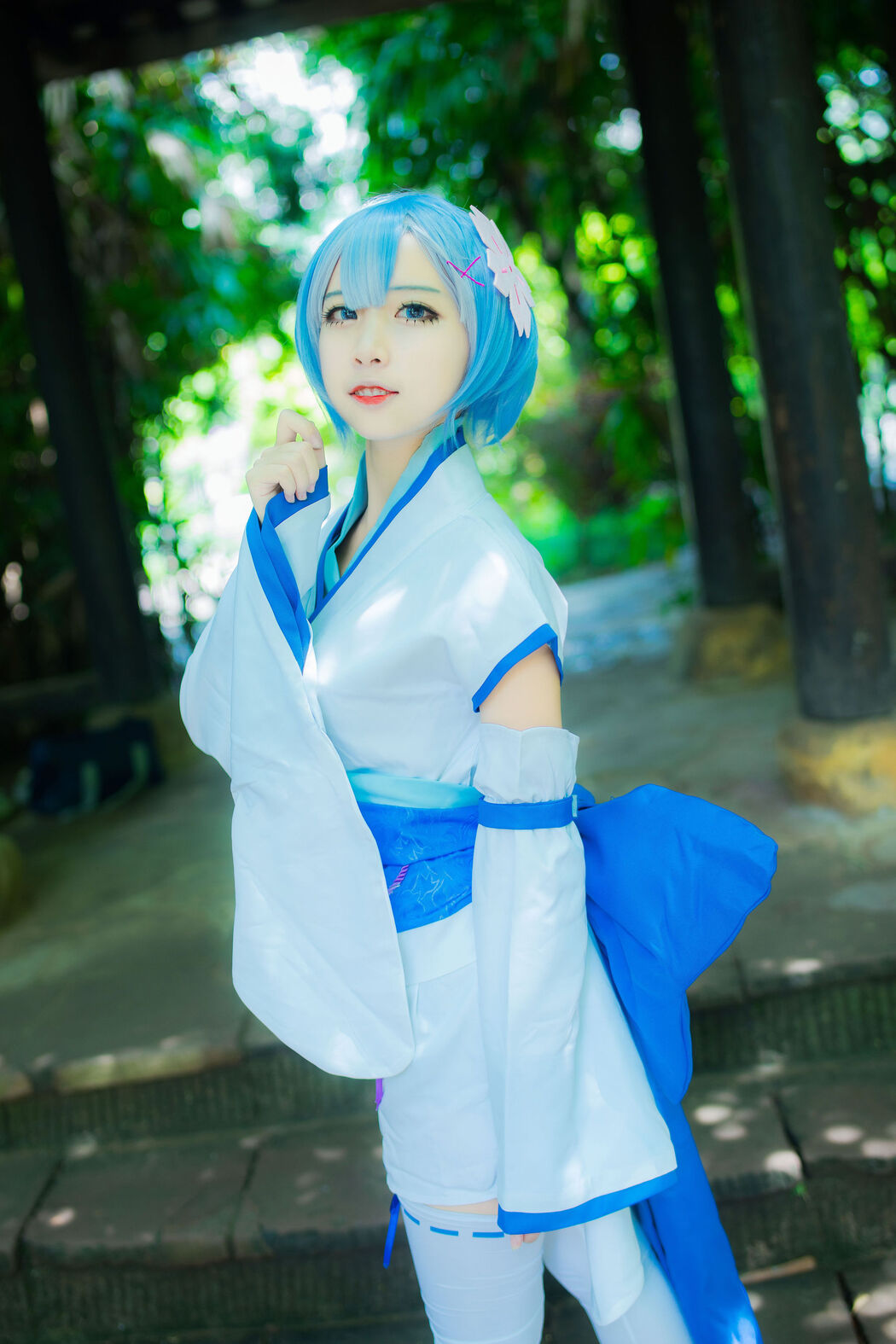 [Cosplay Photo] Popular Coser Nizo Nisa - Rem Childhood