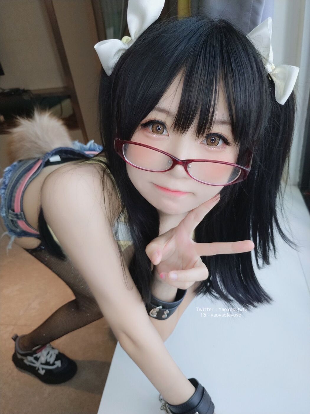 [Internet celebrity COSER photo] Cute girl Coser shakes her music yoyo fantia