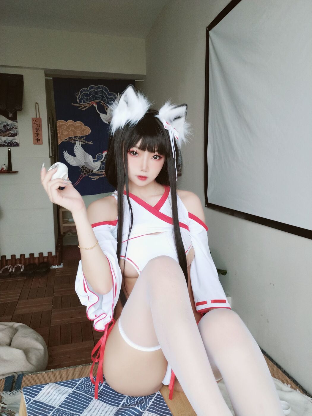 [Net Red COSER] Bai Nen Beautiful Girl Ghost Animal Yao - Fox Ear Witch