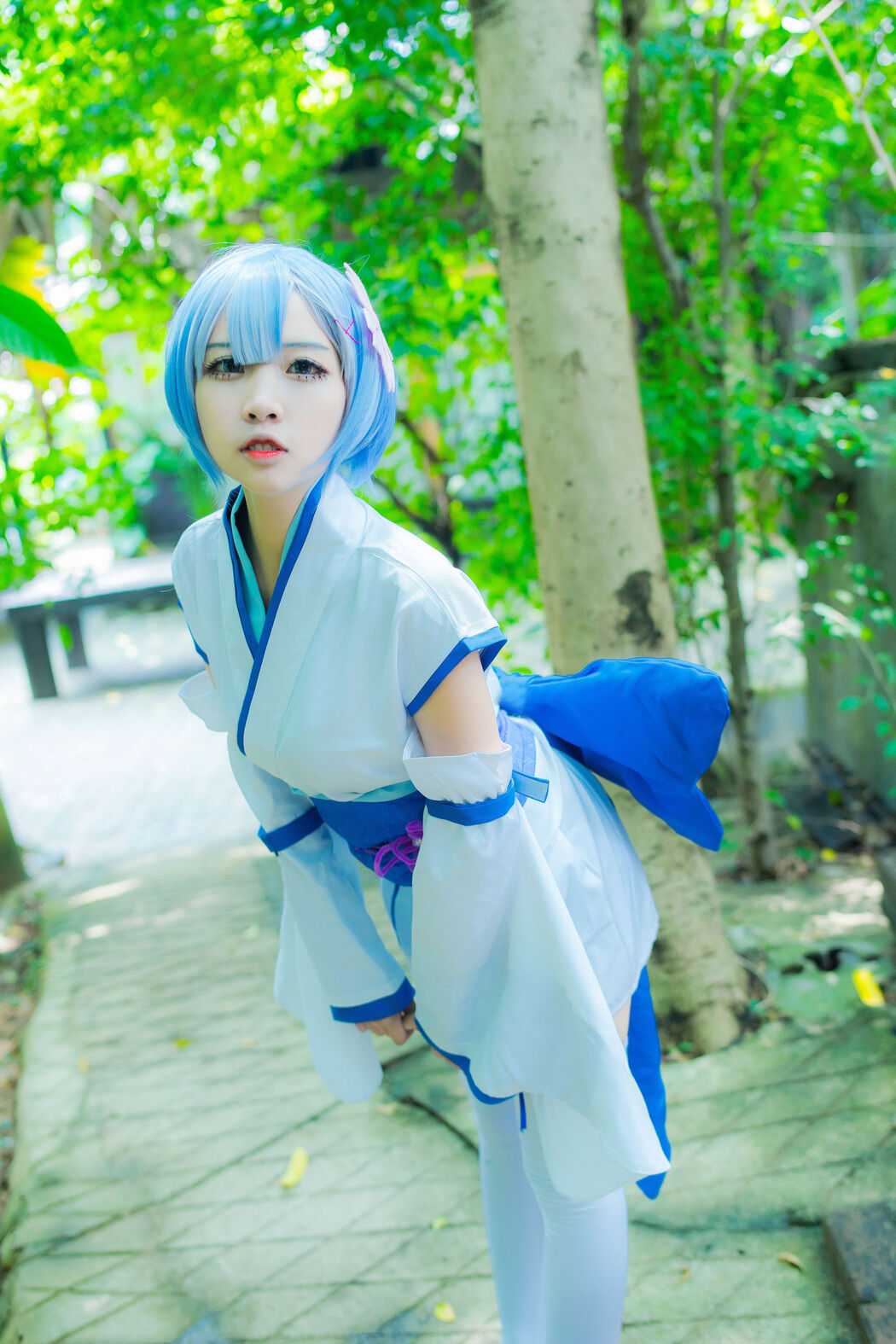 [Cosplay Photo] Popular Coser Nizo Nisa - Rem Childhood