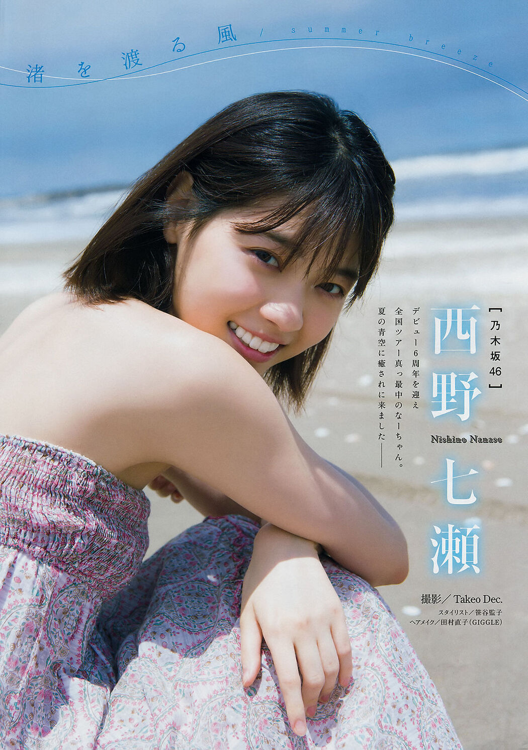 [Young Magazine] Nishino Nanase Ishibashiko 2018 No.33 Photo Magazine