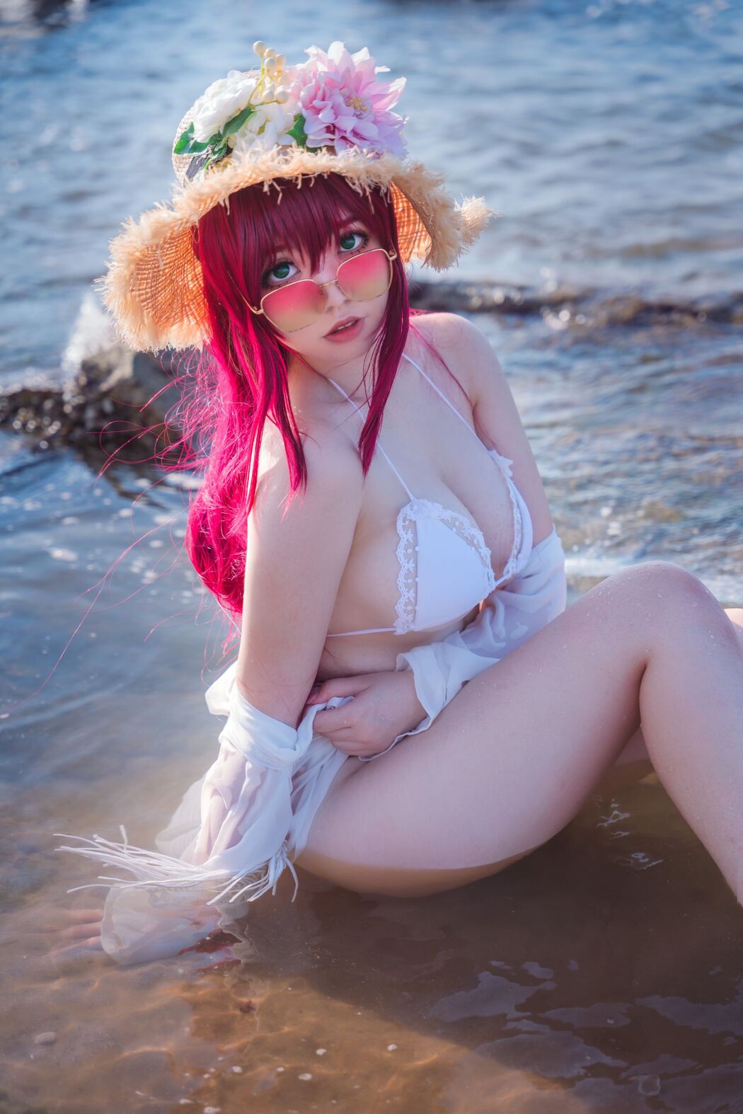 [Net Red COSER Photo] Ah Riri_Ganlory-Xukufu Swimsuit