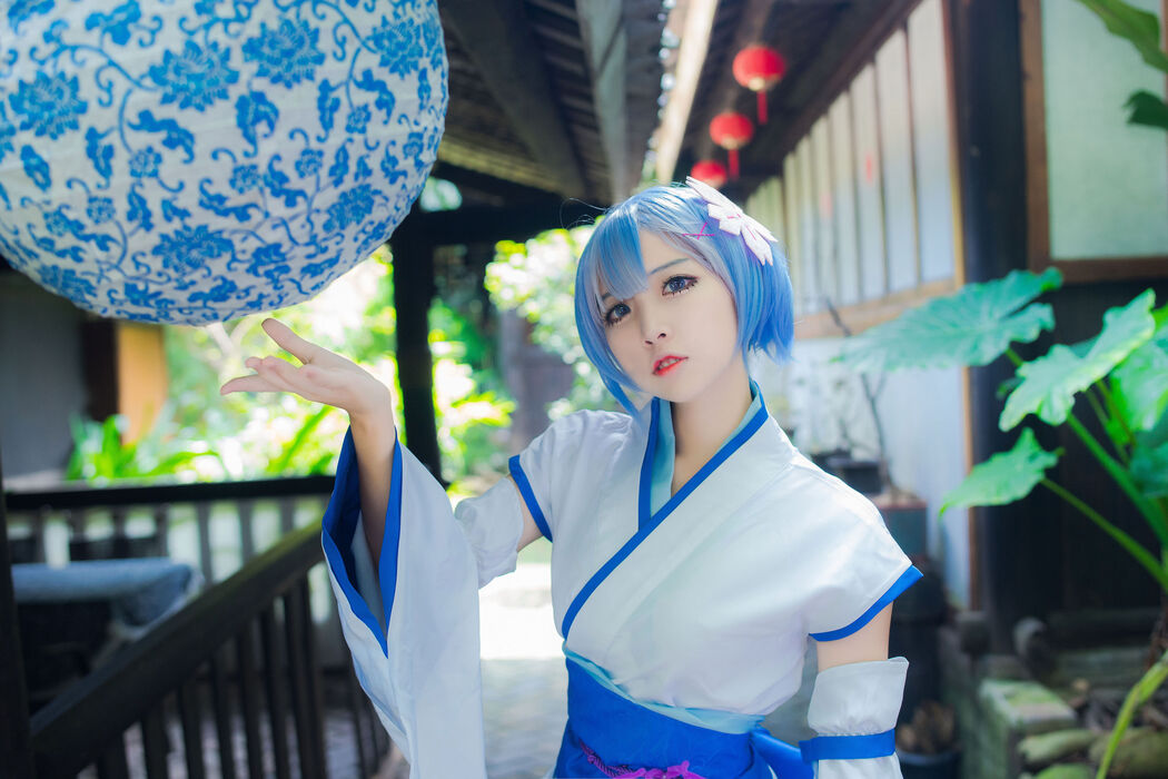 [Cosplay Photo] Popular Coser Nizo Nisa - Rem Childhood