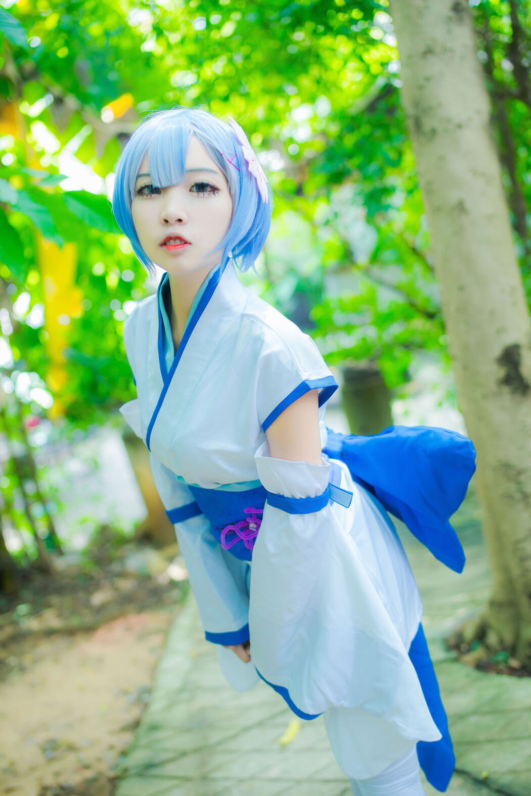 [Cosplay Photo] Popular Coser Nizo Nisa - Rem Childhood